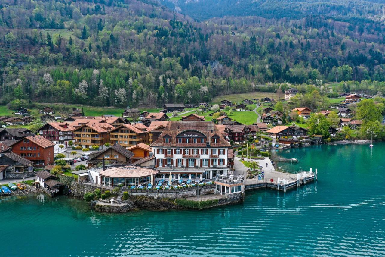 Hotel Strandhotel Iseltwald Exterior photo