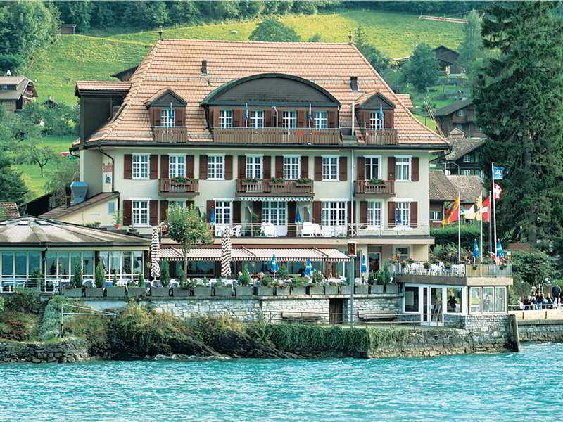 Hotel Strandhotel Iseltwald Exterior photo